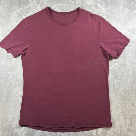 Lululemon Other - Lululemon Lunar New Year Five-Year Basic Tee Burgundy Number Print Size L